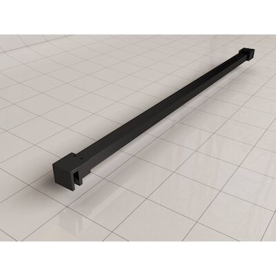 2x Stabilisatiestang Wiesbaden 120 cm Mat Zwart
