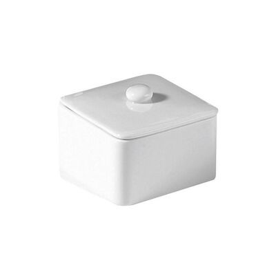 Accessoires Potje Sapho Sylvia Vrijstaand 7.9×10 cm Keramiek Wit