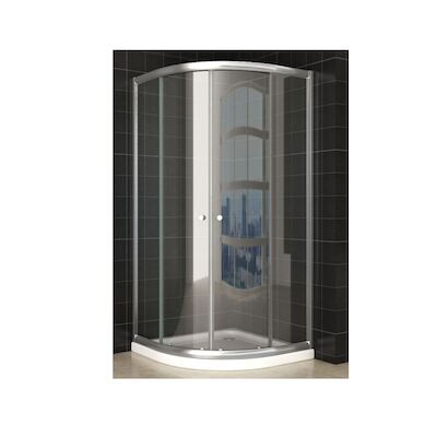 ACTIE Wiesbaden Douchecabine | Kwartrond 80x80x190cm | 5mm Helder Glas