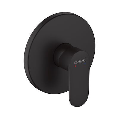 Afbouwdeel Inbouw Douchemengkraan HansGrohe Vernis Blend Eengreeps Mat Zwart