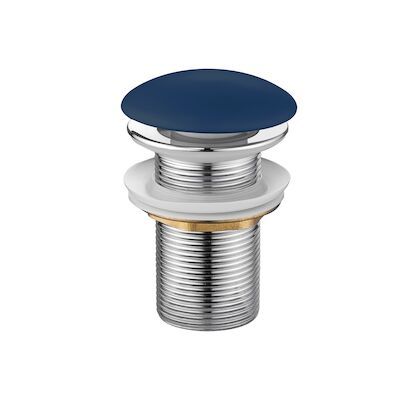 Afvoerplug Best Design Discover Keramisch 5/4″ x 80 mm Mat Donkerblauw