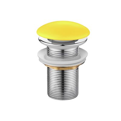 Afvoerplug Best Design Discover Keramisch 5/4″ x 80 mm Mat Geel