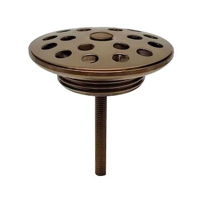 Afvoerplug BWS Luks 5/4 Geborsteld Brons Koper