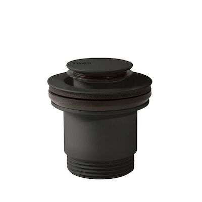 Afvoerplug Tres Complementos Clickwaste Stop 4 cm Mat Zwart