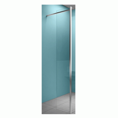 Aktie Zijwand Wiesbaden Hoekprofiel 30X200cm Nano Coating 8mm