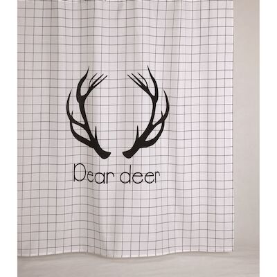 Allibert Douchegordijn Dear Dear 180x200cm