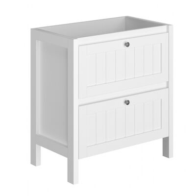 Allibert Wastafelonderkast America 79 cm staand Mat Wit 79x86x45.5 cm
