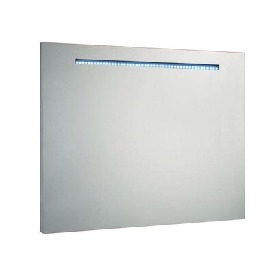 Aluminium Spiegel met LED 120cm