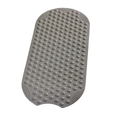 Antislip Badmat BWS Ludo 38×89 cm Grijs