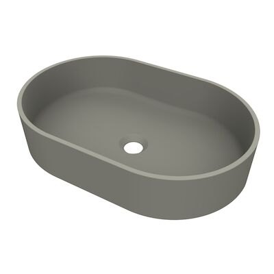 Arcqua Case Opbouw Waskom Ovaal 55×36 Mat Beton
