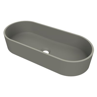 Arcqua Case Opbouw Waskom Ovaal 60×26 Mat Beton