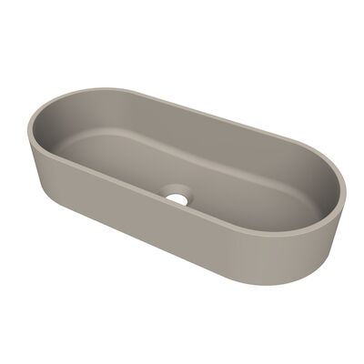 Arcqua Case Opbouw Waskom Ovaal 60×26 Mat Klei