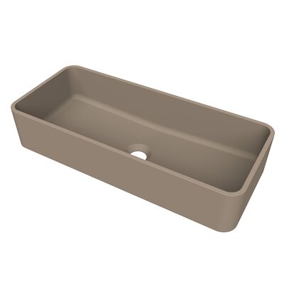 Arcqua Case Opbouw Waskom Rechthoek 60×26 Mat Truffel
