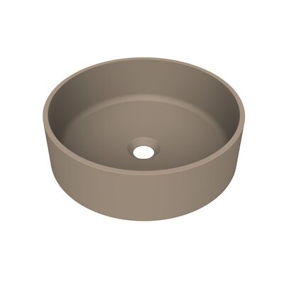 Arcqua Case Opbouw Waskom Rond 40 Mat Truffel