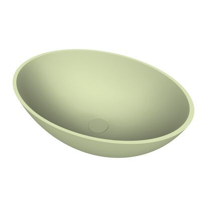 Arcqua Prince Opbouw Waskom Ovaal 49×34 Mat Pastel Groen