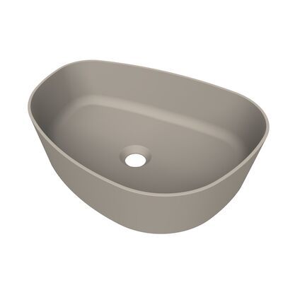 Arcqua Rocker Opbouw Waskom Organisch R 50×37 Mat Klei