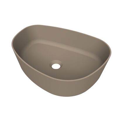 Arcqua Rocker Opbouw Waskom Organisch R 50×37 Mat Truffel