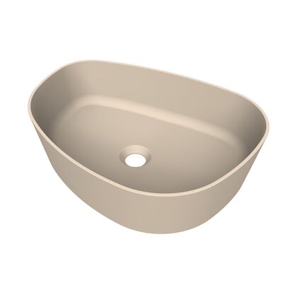Arcqua Rocker Opbouw Waskom Organisch R 50×37 Mat Zand