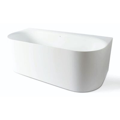 Back To Wall Bad Luca Sanitair Primo Acryl 170x80x60 cm Incl. Afvoerset Mat Wit