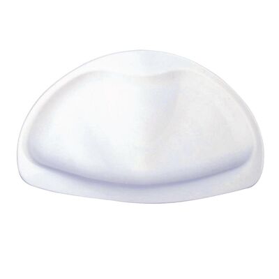 Bad Hoofdsteun Met Antislip BWS Ludo 30×20 cm Wit
