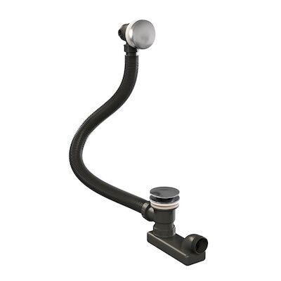 Badafvoer met Overloop Brauer Brushed Edition Geborsteld RVS