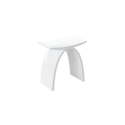 Badkamer Stoel Best Design Lucky Solid Surface Wit