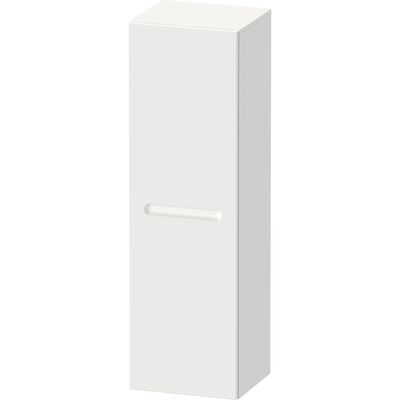 Badkamerkast Duravit No.1 Halfhoge Kast Met 1 Deur Delen 40x132x36cm Rechts Wit