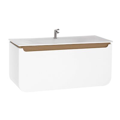 Badkamermeubel BWS Pion 119,5×52,5x85cm Wit