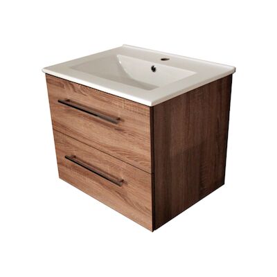 Badkamermeubel BWS Trentino Oak 61.5 cm Soft-Close Lades