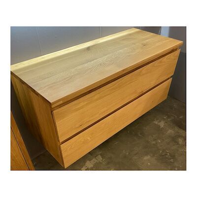 Badkamermeubel Casajoy Toronto 120x50x53cm Naturel Eiken
