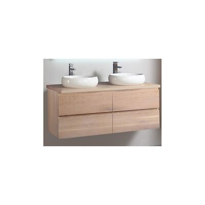 Badkamermeubel Casajoy Toronto 140x50x53cm Eiken