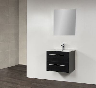 Badkamermeubel Exclusive Empoli 60 cm Black Wood