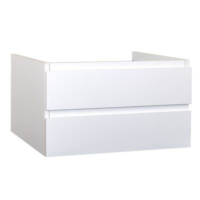 Badkamermeubelset BWS Sally 120 cm Twee Soft-Close Lades Mat Wit