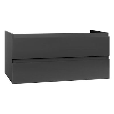 Badkamermeubelset BWS Sally 160 cm Vier Soft-Close Lades Mat Grijs