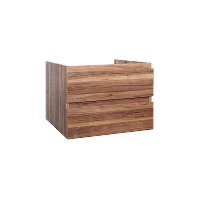 Badkamermeubelset BWS Sally 80 cm Twee Soft-Close Lades Eiken