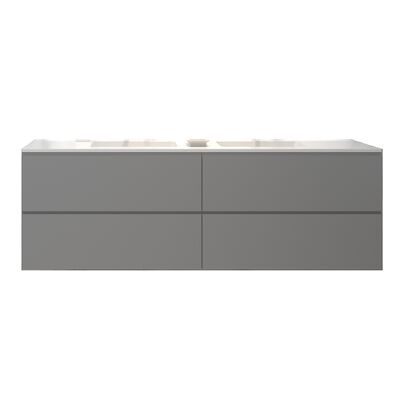 Badkamermeubelset Gliss Hermes 180 cm Beton Grijs