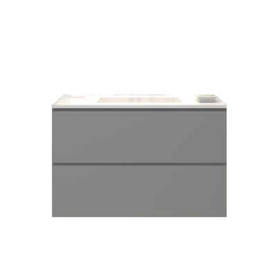 Badkamermeubelset Gliss Hermes 70 cm Beton Grijs