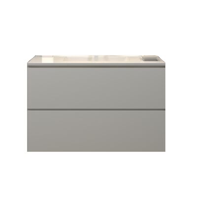 Badkamermeubelset Gliss Hermes 70 cm Mat Wit