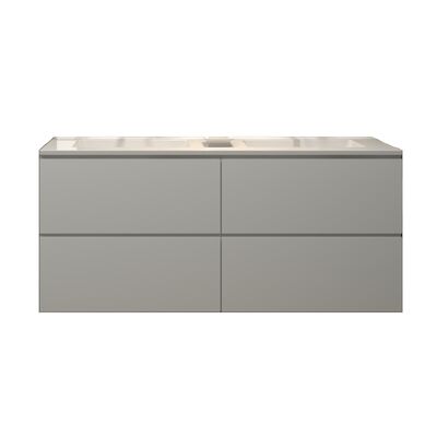 Badkamermeubelset Gliss Zeus 120 cm Mat Wit