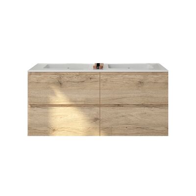 Badkamermeubelset Gliss Zeus 140 cm Moeras Eiken