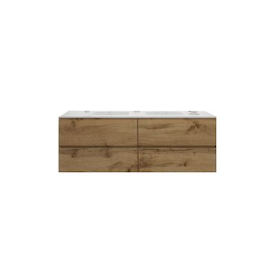 Badkamermeubelset Gliss Zeus 160 cm Rustiek Eiken