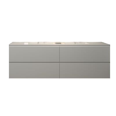 Badkamermeubelset Gliss Zeus 180 cm Hoogglans Wit