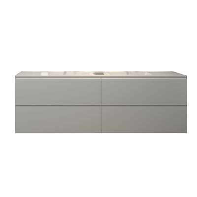 Badkamermeubelset Gliss Zeus 180 cm Mat Wit