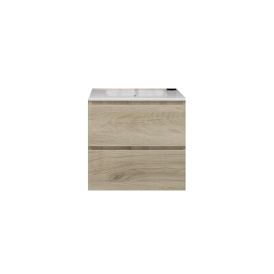 Badkamermeubelset Gliss Zeus 60 cm Licht Grijs Eiken