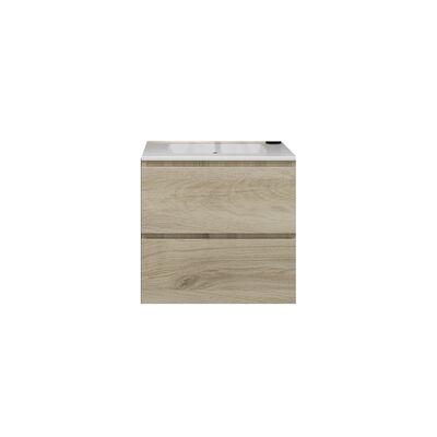 Badkamermeubelset Gliss Zeus 70 cm Licht Grijs Eiken