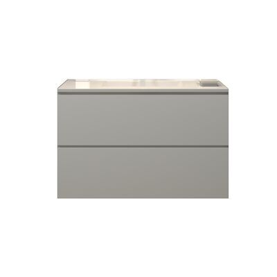 Badkamermeubelset Gliss Zeus 80 cm Hoogglans Wit