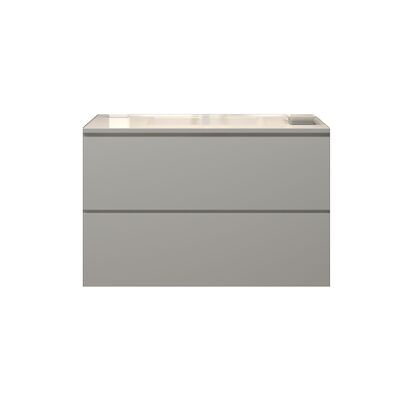 Badkamermeubelset Gliss Zeus 80 cm Mat Wit