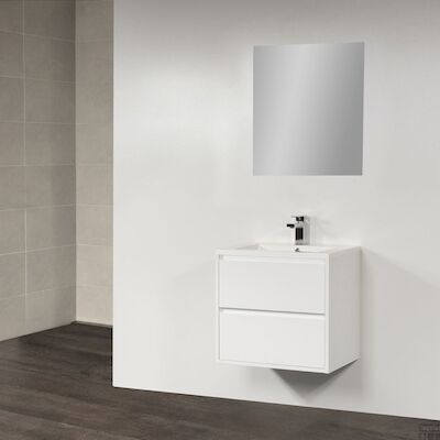Badkamermeubelset New Future 60cm Hoogglans Taupe
