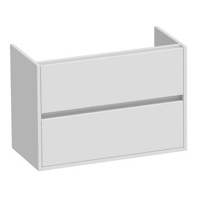 Badkamermeubelset NEXXT Small 80cm Hoogglans Wit