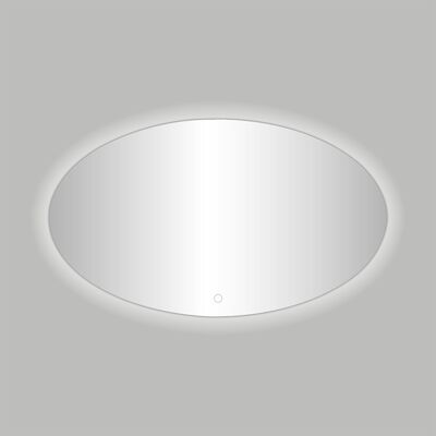 Badkamerspiegel Best Design Divo-80 LED Verlichting 80×60 cm Ovaal